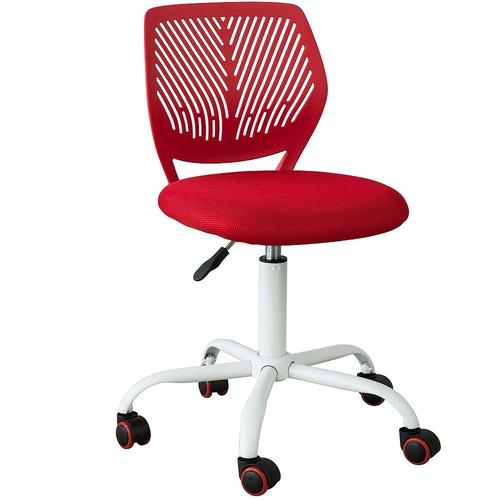Chaise De Bureau Ergonomique Fauteuil Pivotant Chaise Pour Ordinateur-Rouge - Sobuy Fst64-R