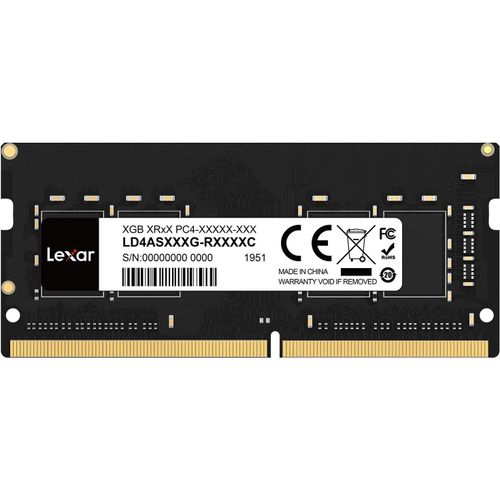SODIMM RAM DDR4 16Go, 3200 MHz Ram PC Portable, Mmoire pour Ordinateur Portable SODIMM, 260-Pin SO-DIMM, Mmoire RAM, Memoire Haute Performance (LD4AS016G-B3200ASST)