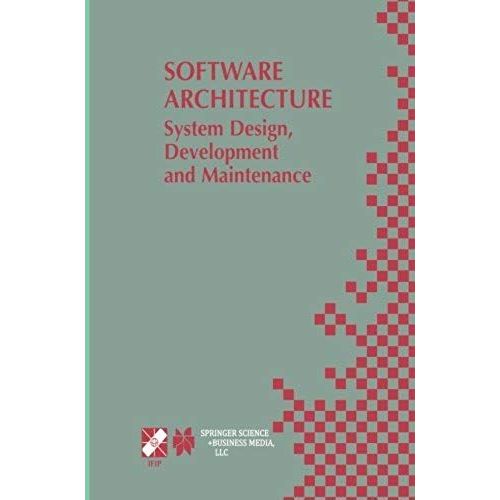 Software Architecture: System Design, Development And Maintenance    Format Broch 
