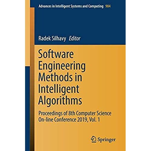 Software Engineering Methods In Intelligent Algorithms    Format Broch 