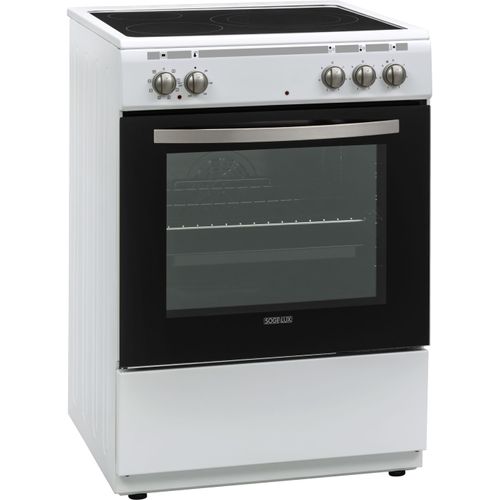 SOGELUX Cuisinire lectrique vitrocramique CV6619 60x60 multifonction blanche