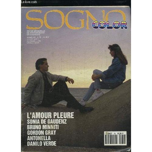 Sogno Color N 78. L Maour Pleure Avec Sonia De Gaudenz, Bruno Minniti, Gordon Gray , Antonella Et Danilo Verde. de Mercurio Fernando.