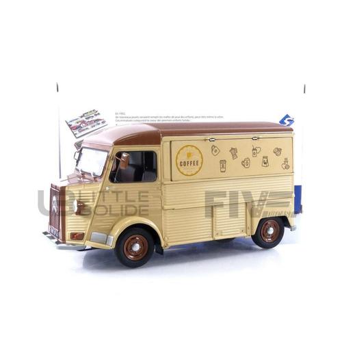 Solido 1/18 1804818 Citroen Type H Cafe Ambulant - 1969 Diecast Modelcar