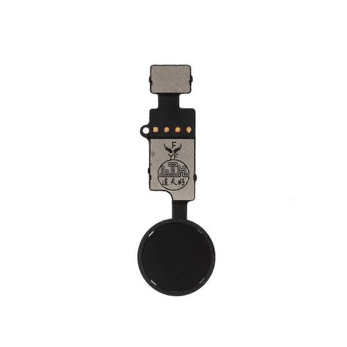 Solution De Bouton D'accueil Yf Avec Cble Flexible (Sans Court-Circuit Sur La Carte Mre) (Sans Logo) Pour Iphone 8 Plus/8/7 Plus/7 - Noir