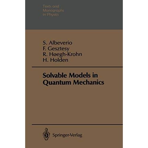 Solvable Models In Quantum Mechanics    Format Broch 