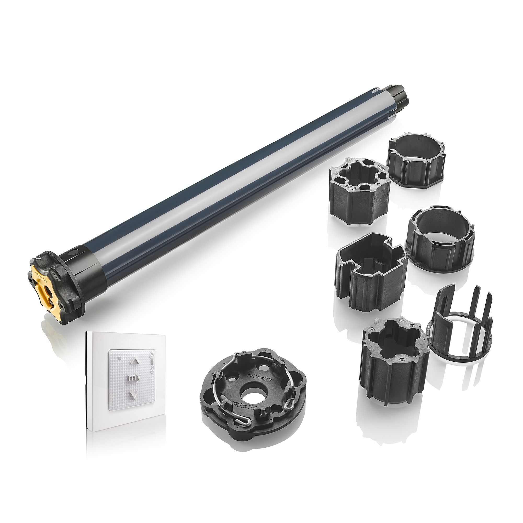 Kit De Remplacement Avec Moteur Altus Rts Pour Moteur Volet Roulant - Radio Rts - 20nm - Porte-Fentre