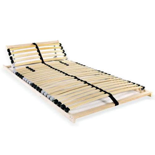Sommier  Lattes Sans Matelas Avec 28 Lattes 7 Zones 80x200 Cm