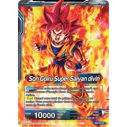 Son Goku Super Saiyan divin // Son Guko SSGSS, le trancheur d