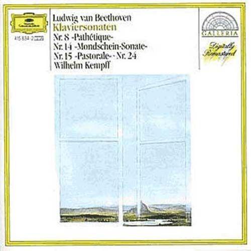 Sonates Pour Piano Nos. 8, 14, 15 & 24 Kempff, Piano - Ludwig Van Beethoven