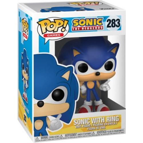 Sonic The Hedgehog Pop! Games Vinyl Figurine Sonic (Ring) 9 Cm