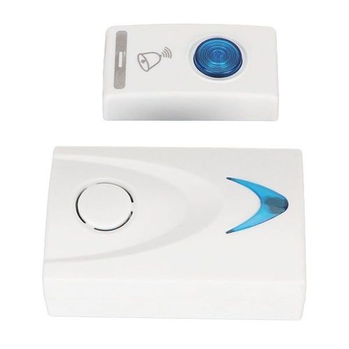 Sonnette Portable Sans Fil Alimente Par Batterie Avec Tlcommande - Installation Facile Et Pratique