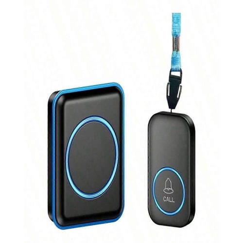 Sonnette Sans Fil 300 Mtres Ancien Appel Self-Service Tlcommande lectrique Sonnette Tlcommande tanche Eu Plug