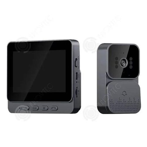 Sonnette Sans Fil cran 4.3 Pouces Fonctions De Surveillance Et De Dialogue Sonnette Sans Cblage Fonction De Vision Nocturne