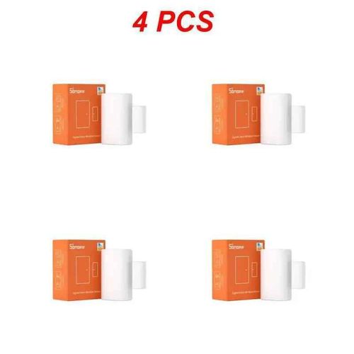 Sonoff Snzb-04p Zigbee Capteur De Porte Fentre Liaison De Scne Intelligente Locale Alerte Inviolable Scurit  Domicile Prise En Charge Alexa Google Smartthings - Type 4 Pieces