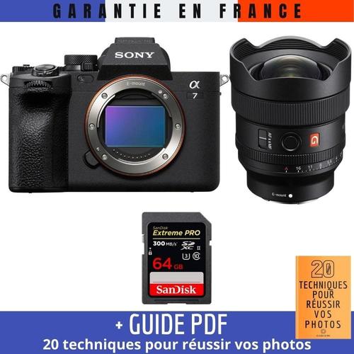 Sony A7 IV + FE 14mm f/1.8 GM + 1 SanDisk 64GB Extreme PRO UHS-II SDXC 300 MB/s + Guide PDF 