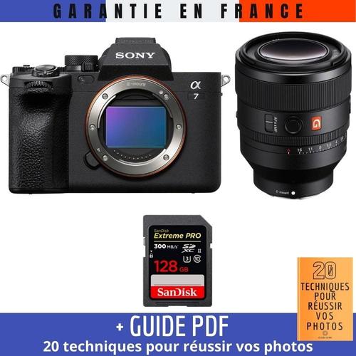 Sony A7 IV + FE 50mm f/1.2 GM + 1 SanDisk 128GB Extreme PRO UHS-II SDXC 300 MB/s + Guide PDF 