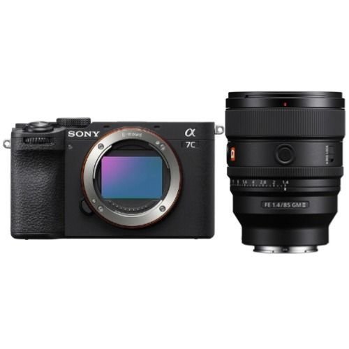 Sony Alpha A7C II Botier noir+Sony FE 85mm F1.4 GM II objectif