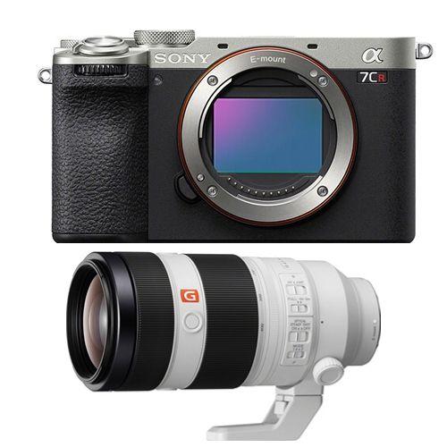 Sony Alpha a7CR (argent) Appareil photo sans miroir+Sony FE 100-400mm f4.5-5.6 GM OSS