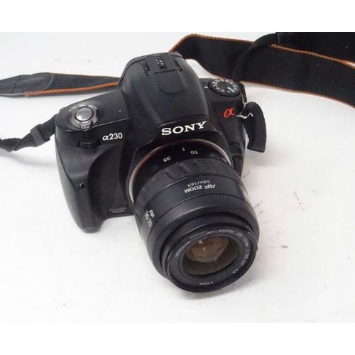 Sony Alpha DSLRA230 Reflex 10.2 mpix + Objectif 1855 mm Rakuten