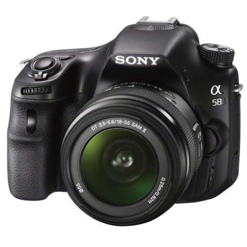 Sony Alpha SLT-A58 20.1 mpix + Objectif Sony DT SAM 18 - 55 mm f/3.5