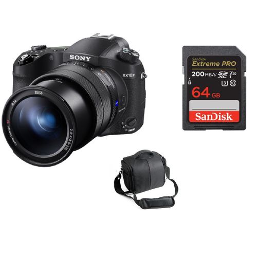 Sony Cyber-shot DSC- RX10 IV + bag +64GB