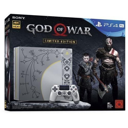 Sony Playstation 4 Pro 1 To God Of War Limited Edition