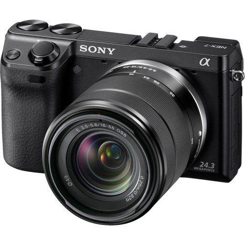 Sony SONY sans miroir reflex ? NEX-7 kit d'objectif zoom E18-55mm F3.5-5.6 OSS vient modles noirs NEX-7K
