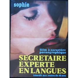 Sophie, Secr?taire Experte En Langues - Film Pornographique R?alis? Par  Michel Caputo Avec Nicole Ginoux, Cathy Dupr? - Affiche De Cin?ma Originale  - 40x60 Cm - Movie Poster | Rakuten