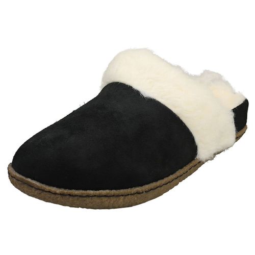 Sorel Nakiska Slide Ii Femme Chaussures Pantoufle Noir Bronzer - 40