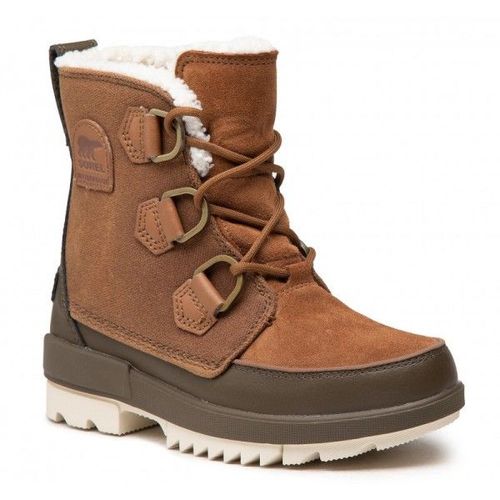 Bottines Casual Sorel Torino Ii Waterproof - Cuir Sud Tan Olive Femme - 37