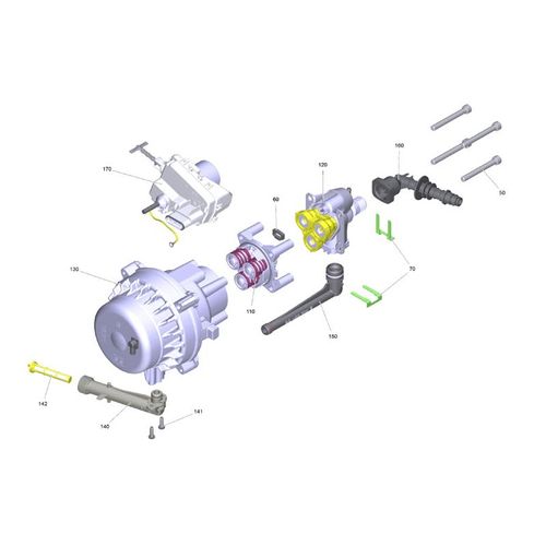 Sortie Haute Pression Rep 150 Pour Nettoyeur Haute-Pression Karcher - 90133470