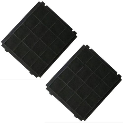 SOS Accessoire Lot de deux filtres charbon 305x266x15mm pour Hotte AIRFORCE AFFCA267 AFCFCA267B Hotte (AFFCA267 AFCFCA267B AIRFORCE)