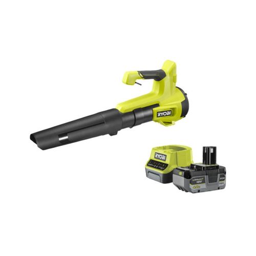 Souffleur Turbo Jet 18v Ryobi - Soufflerie 160 Km/H - Batterie 4,0ah - Chargeur - Ry18blb-140