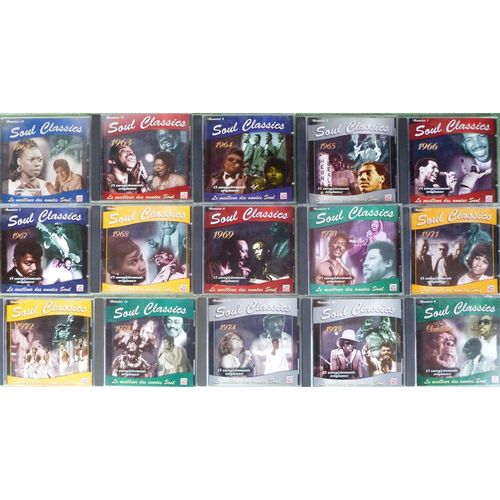 Soul Classics Collection Complete 15 Disques 1962-1975