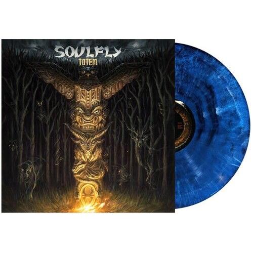 Soulfly - Totem - Blue Marble [Vinyl Lp] Blue, Colored Vinyl - Soulfly