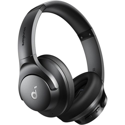 Soundcore by Anker Q20i Casque Bluetooth sans Fil avec rduction de Bruit Hybride Active, Casque Over-Ear, 40 Heures de Lecture en Mode ANC, Hi-Res Audio, Basses Profondes, Personnalisation Via App