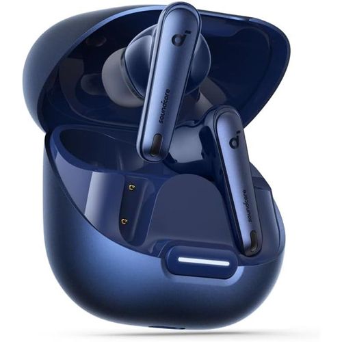 Anker Soundcore Liberty 4 NC Bleu marine - couteurs intra-auriculaire sans fil avec micro et Suppresseur de bruit actif