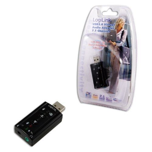 LogiLink USB Soundcard with Virtual 7.1 Soundeffects - Carte son