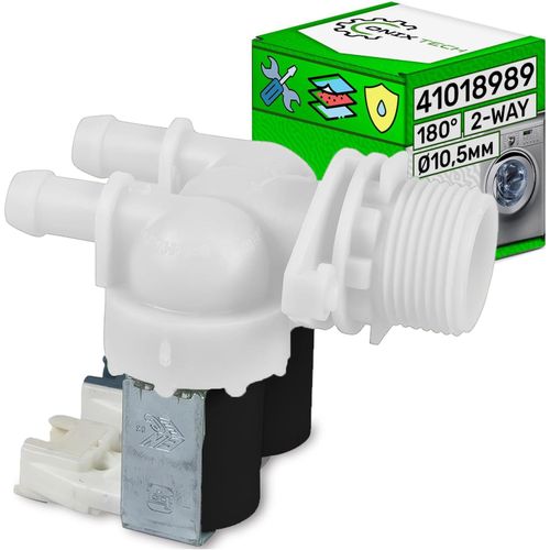 Soupape En Entre Pour Machine A Laver 2-Voies 180 Avec Code D'Origine 41018989 Pour Candy Pour Hoover Pour Bestcool - Made In Eu