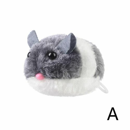 Souris  Enrouler Pour Chat, Jouet En Peluche  Mouvement Secou, Amusant, Scuris, Interactif, Cadeau Idal