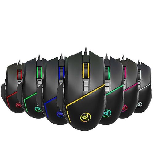 Souris de jeu filaire USB clairage color rglable 6400DPI Accessoires informatiques