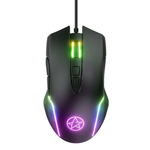 Souris de jeu G901, filaire, rvb, 7 touches, avec Macro-programmation, 6400 DPI, lumineuse, mcanique