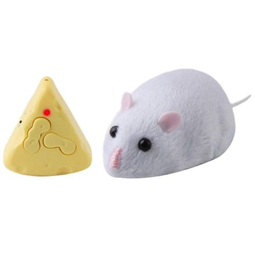 Souris lectronique En Peluche Radiocommande, Jouet Avec Tlcommande Sans Fil, Objet D'mulation Pour Les Enfants, Existe Aussi En Forme De Rat, Chat, Chien, Petit Rat, Jeu Dlicat,