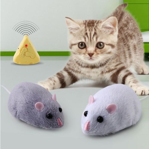 Souris lectronique Sans Fil Pour Chien Et Chat, Jouet D'mulation De Rat, Accessoires De Farces Effrayants