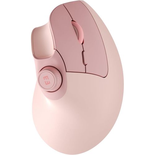 Souris Ergonomique Sans Fil, Souris Verticale Rechargeable Avec Bouton De Volume, Clics Silencieux, Connexion  3 Appareils (2*Bluetooth Ou Usb), Souris Optique Pour Windows, Pc/Mac - Noir