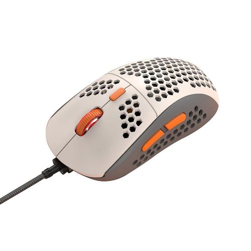 Souris filaire USB  7 touches Souris de jeu ergonomique Macro Programmation 6400DPI RGB Light