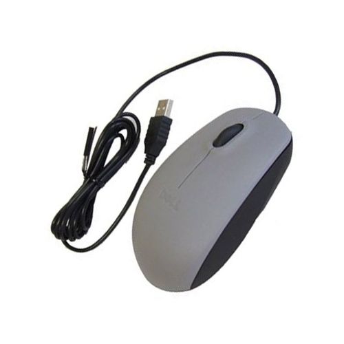 Souris Filaire USB DELL MS111-L 0YR0N4 YR0N4 Noire Grise 1000-DPI PC Mouse NEUVE