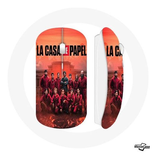 Souris La Casa De Papel Masque Sans Fil