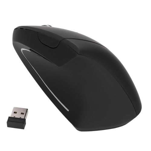 Souris optique sans fil 2,4 GHz Prise en main confortable Contrle prcis vertical Fournitures informatiques haute rsolution