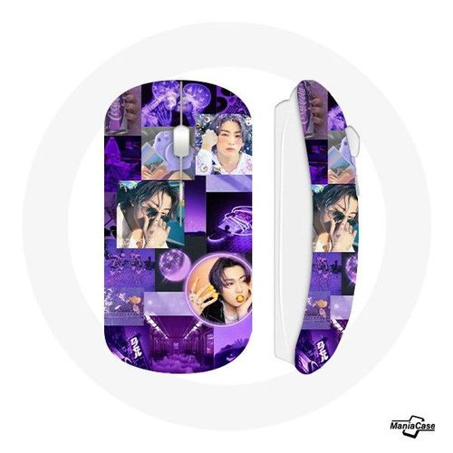 Souris Sans Fil BTS Jungkook Concept Photo Violet